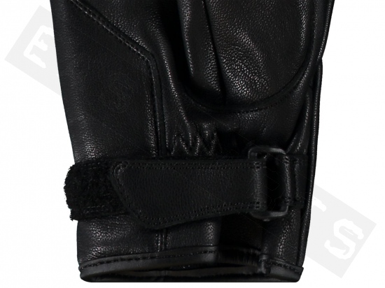 Summer Gloves YAMAHA Urban Leather Black Male
